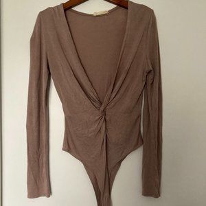 Wasabi + Mint Low Cut Bodysuit